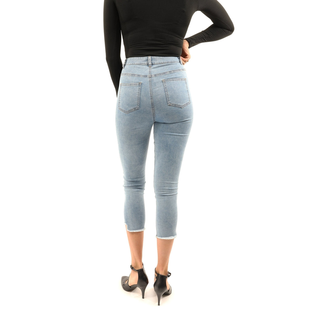 Dabney Skinny Crop Jeans Image 4