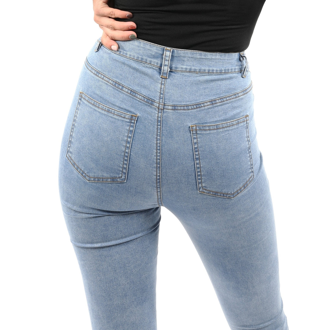 Dabney Skinny Crop Jeans Image 4