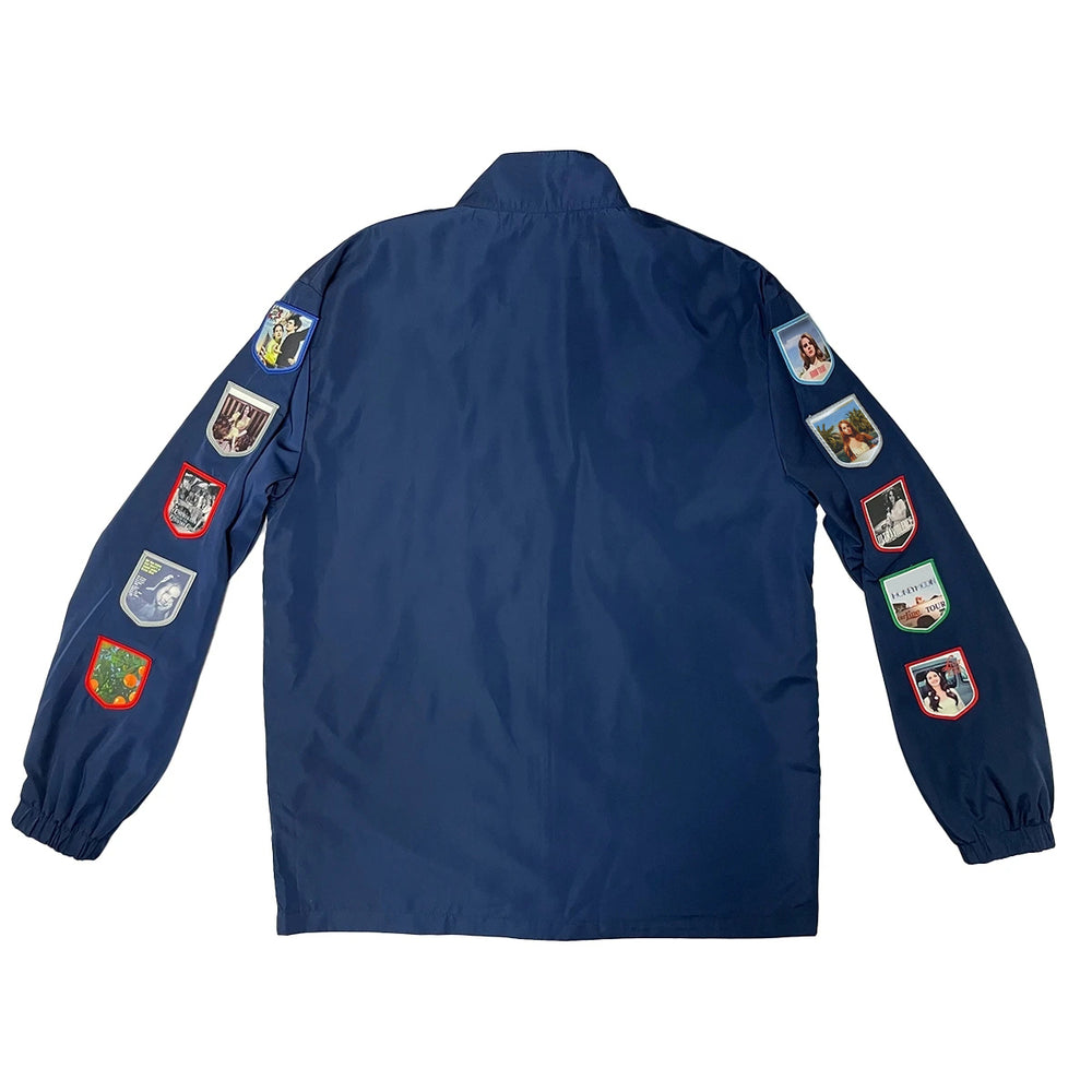 Racing Jacket With Patches Commemorative LDR Racer Jackets In Navy Image 2