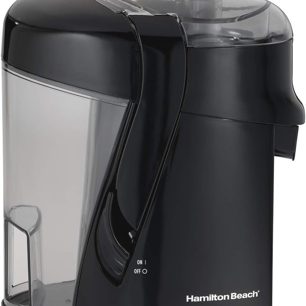 Hamilton Beach HealthSmart Juice Extractor and Electric Juicer Black 67801 Hamilton Beach HealthSmart Juicer Machine Image 3