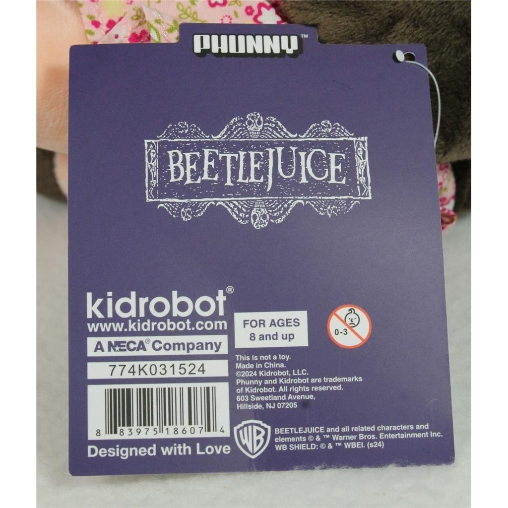 Kidrobot Barbara Maitland from Beetlejuice Phunny Plush -7.5"- and Ready 2 Ship Image 4