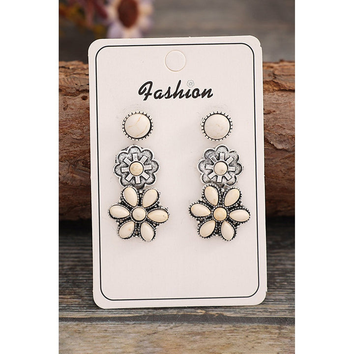 3 Piece Set Western Stud Earrings Image 1