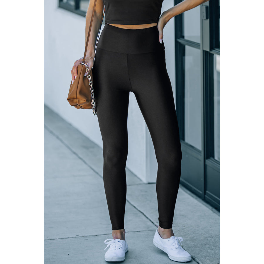 Kimberly High Rise Tight Leggings with Waist Cincher Image 1