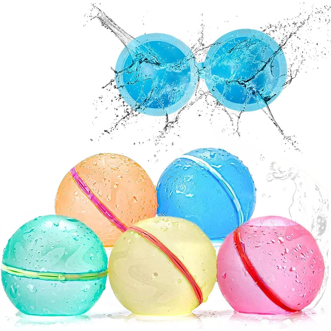 6 Pack Reusable Water Ballon Image 1