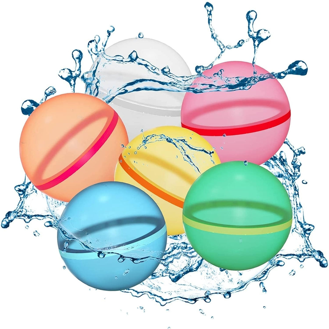 6 Pack Reusable Water Ballon Image 3