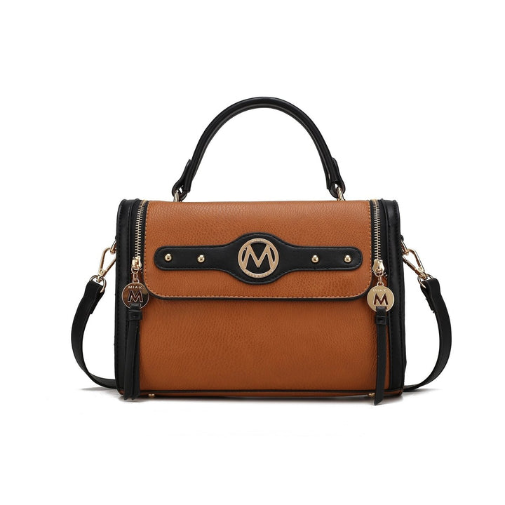 MKFCollection Sabrina ll Shoulder Bag - Vegan Leather Designer Handbag Image 1