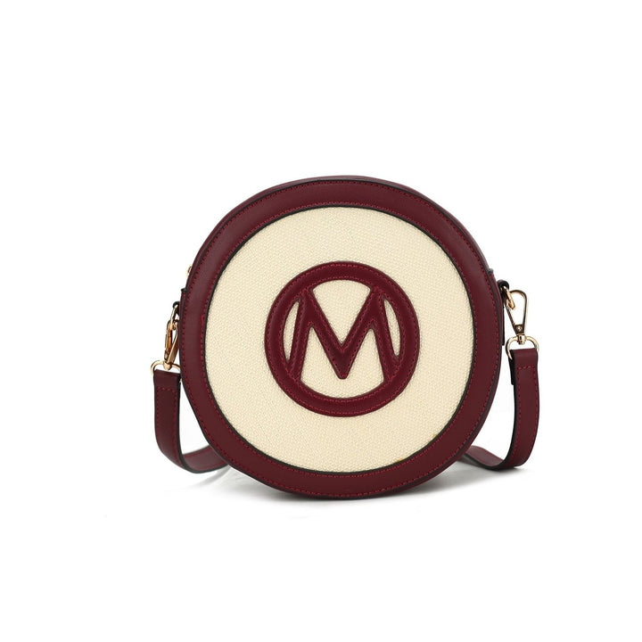 MKFCollection Acacia canteen crossbody bag - Vegan Leather Designer Handbag Image 1