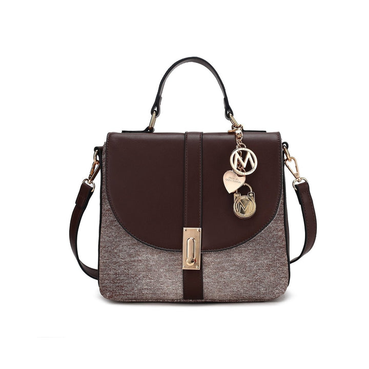 MKFCollection Maren Shoulder Bag - Vegan Leather Designer Handbag Image 1