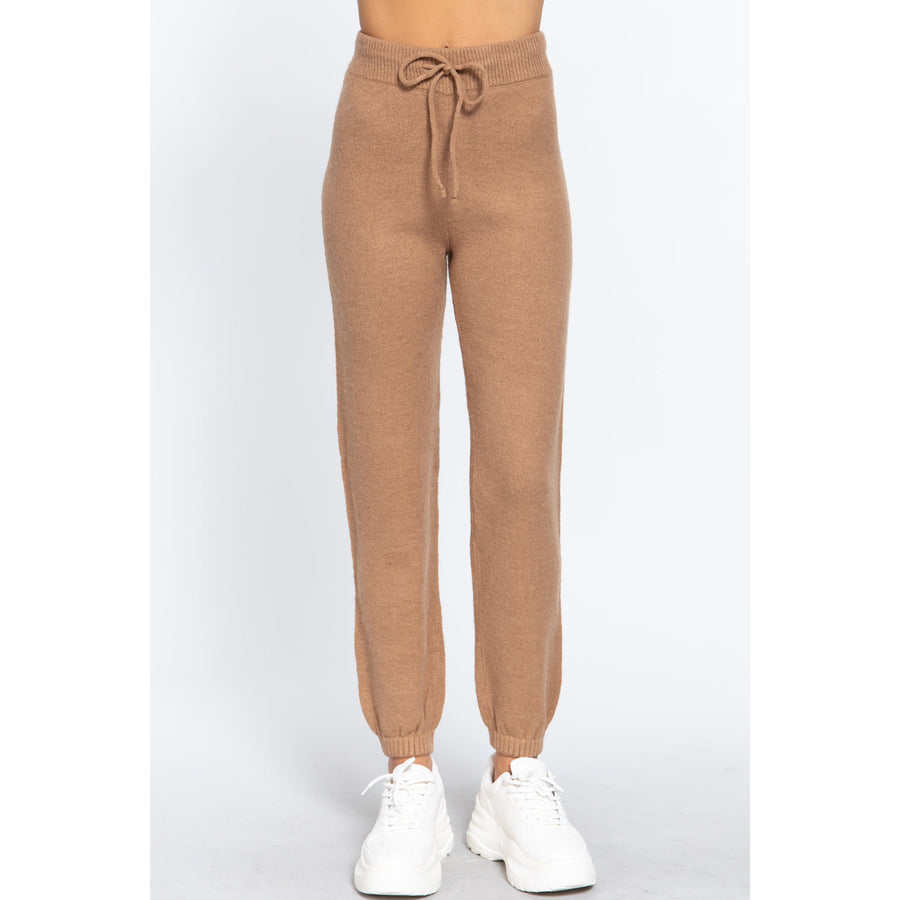 Drawstring Sweater Long Pants Image 1