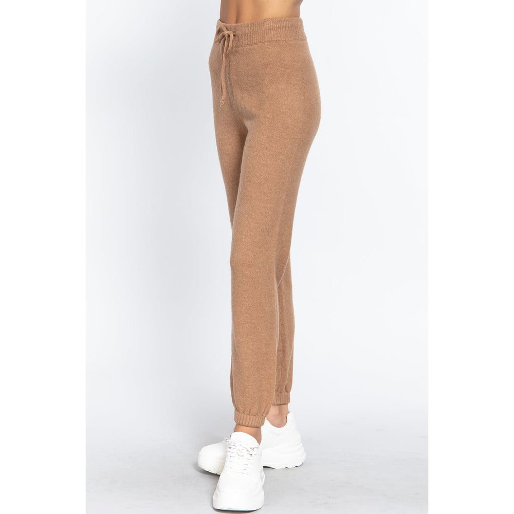 Drawstring Sweater Long Pants Image 2