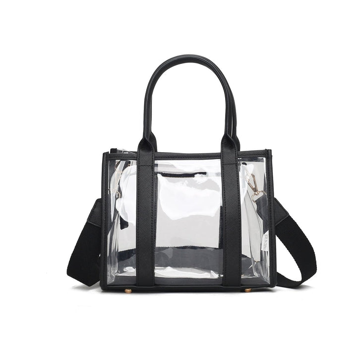 MKFCollection Tatiana Tote bag - Vegan Leather Designer Handbag Image 1