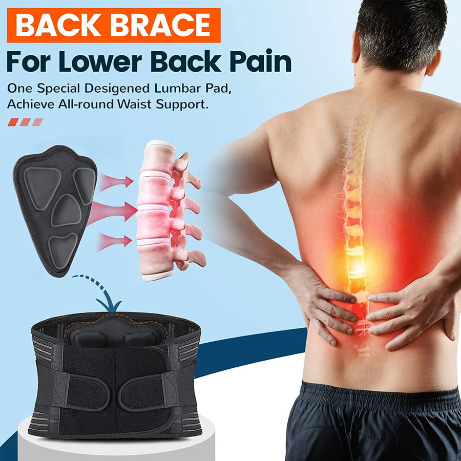 Back Brace for Lower Back Pain,Lumbar Support for Heavy Lifting Men Women,Breathable Waist Support Relief Image 1