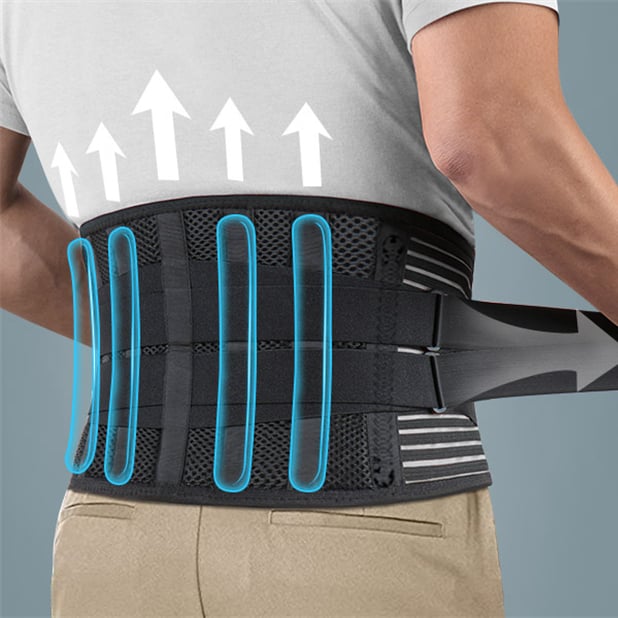 Back Brace for Lower Back Pain,Lumbar Support for Heavy Lifting Men Women,Breathable Waist Support Relief Image 2