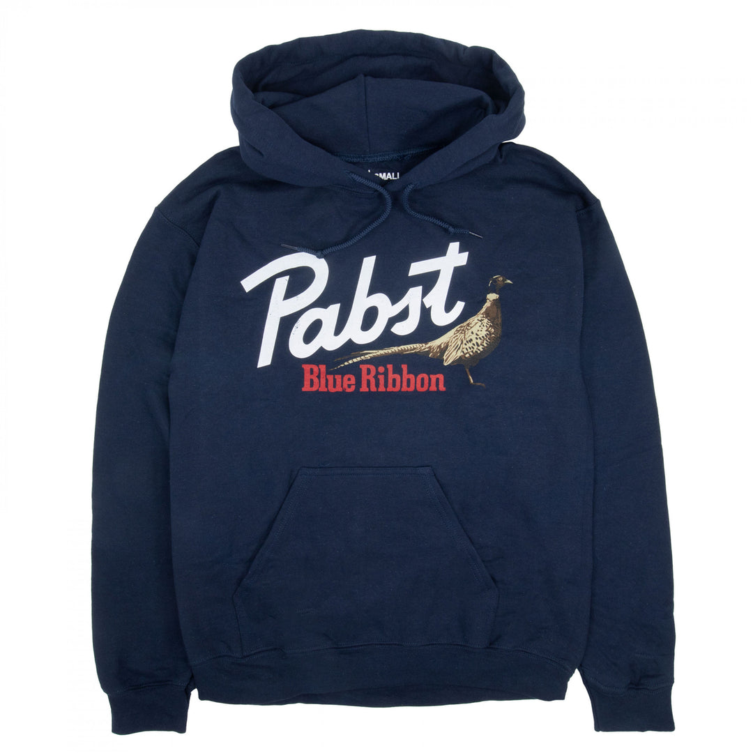 Pabst Blue Ribbon Pheasant Navy Colorway Hoodie Image 1