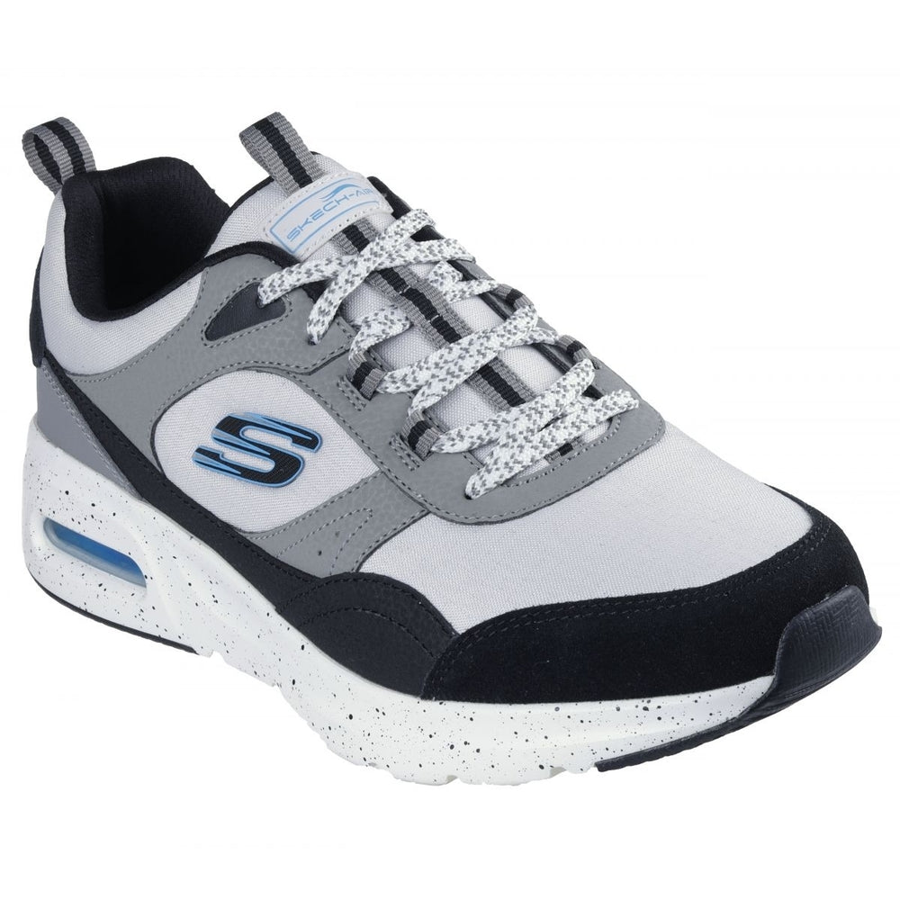 Skechers Mens Skech-Air Court - Yatton Sneakers Gray/Multi - 232648-GYMT GRAY / MULTI Image 2