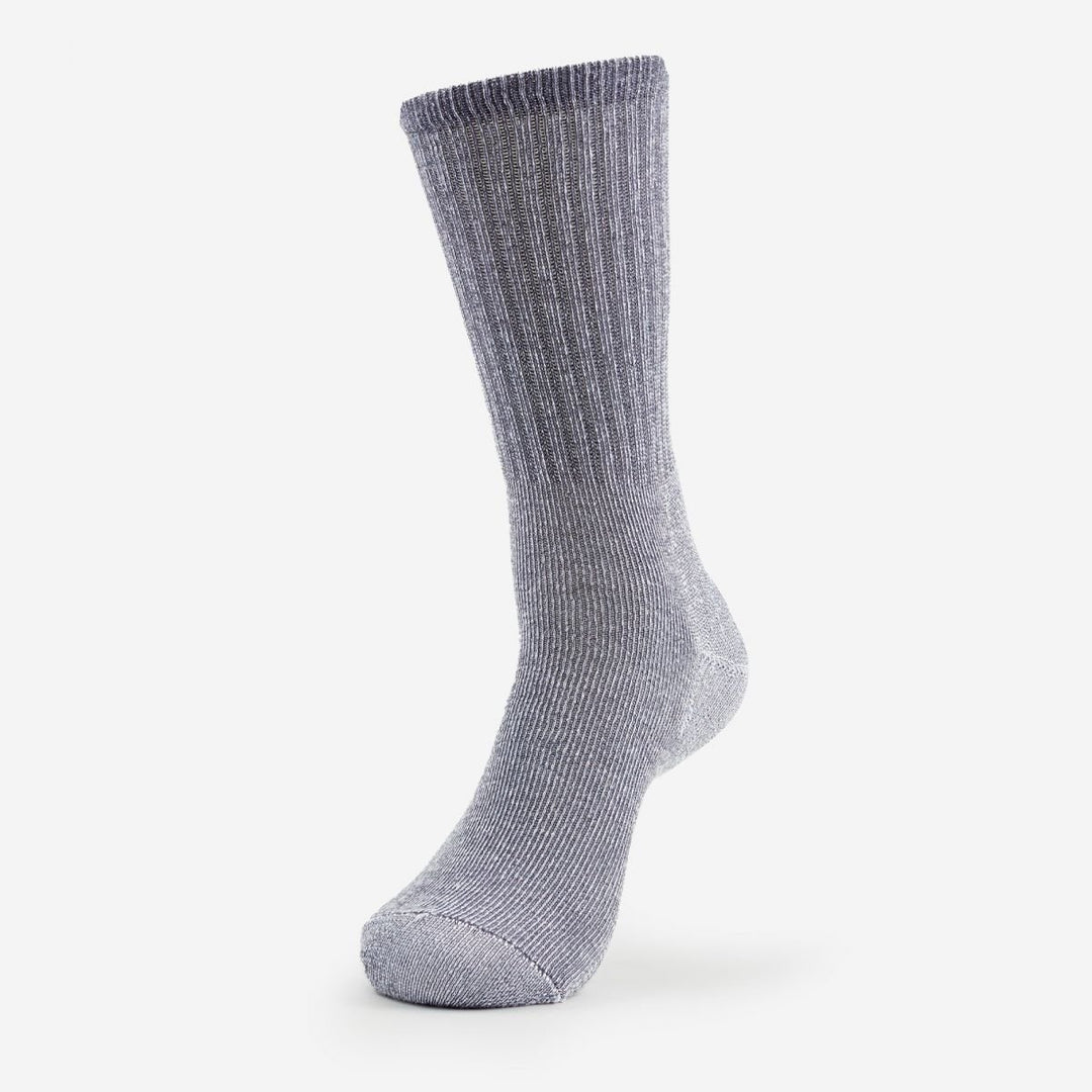 Thorlos Ultra Light Hiking Crew Socks MED Grey Thin Cushion for Day Hikes Image 2