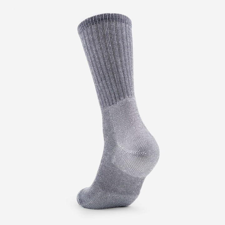 Thorlos Ultra Light Hiking Crew Socks MED Grey Thin Cushion for Day Hikes Image 3