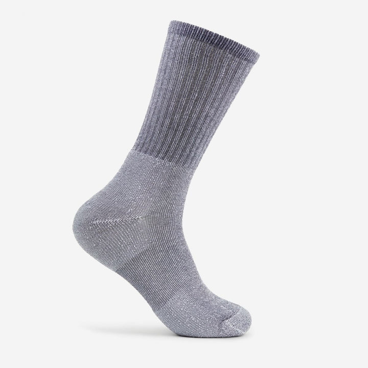 Thorlos Ultra Light Hiking Crew Socks MED Grey Thin Cushion for Day Hikes Image 4