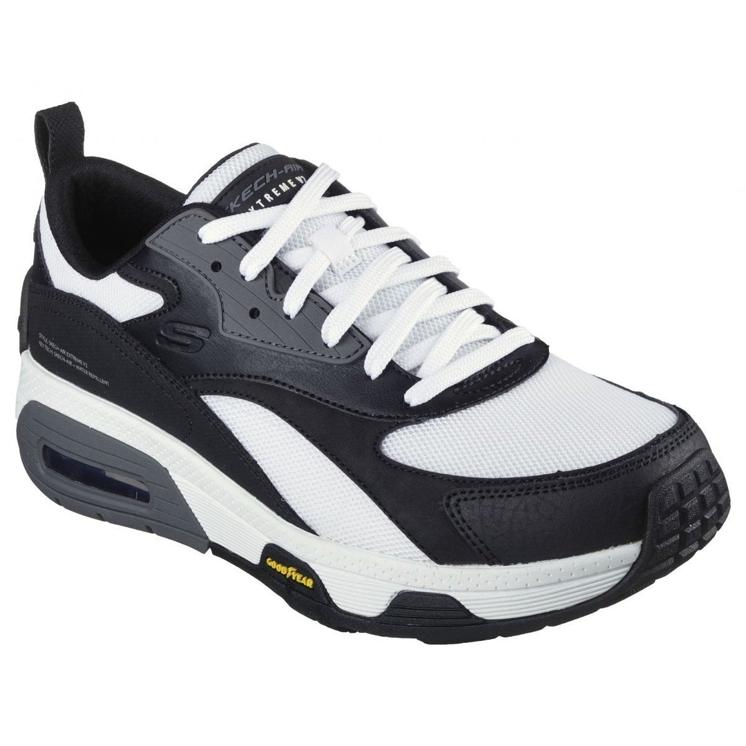 Skechers Mens Skech-Air Extreme V2 Sneaker Black/White - 232255-BKW BLACK/WHITE Image 2