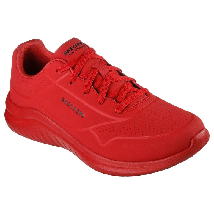 Skechers Mens Ultra Flex 2.0 - Vicinity Sneakers Red - 232209-RED RED Image 2