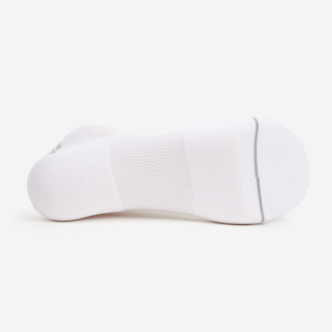 Thorlo Unisex Experia X SPEED Ultra Light Cushion No Show Tab with Rocket Grip White - EXRUN002-WHT WHITE Image 3