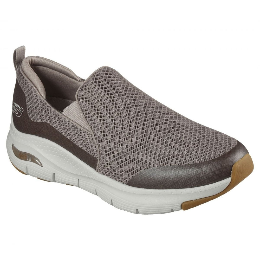 Skechers Mens Arch Fit - Banlin Slip-On Sneaker Taupe - 232043-TPE TAUPE Image 2