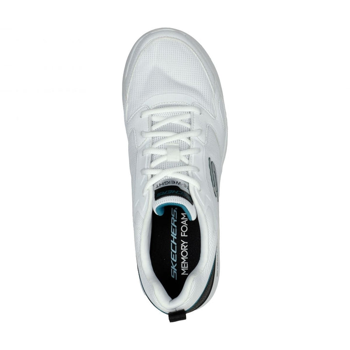 Skechers Mens Skech-Air Dynamight Sneaker White/Black - 232292-WBK WHITE/BLACK Image 3