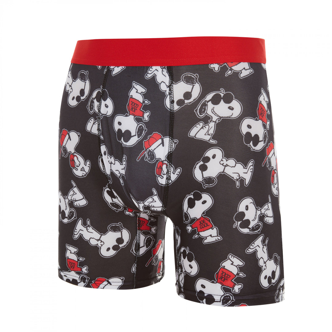 Snoopy Joe Cool Mens Boxer Briefs in Dog Bowl Packaging Image 3