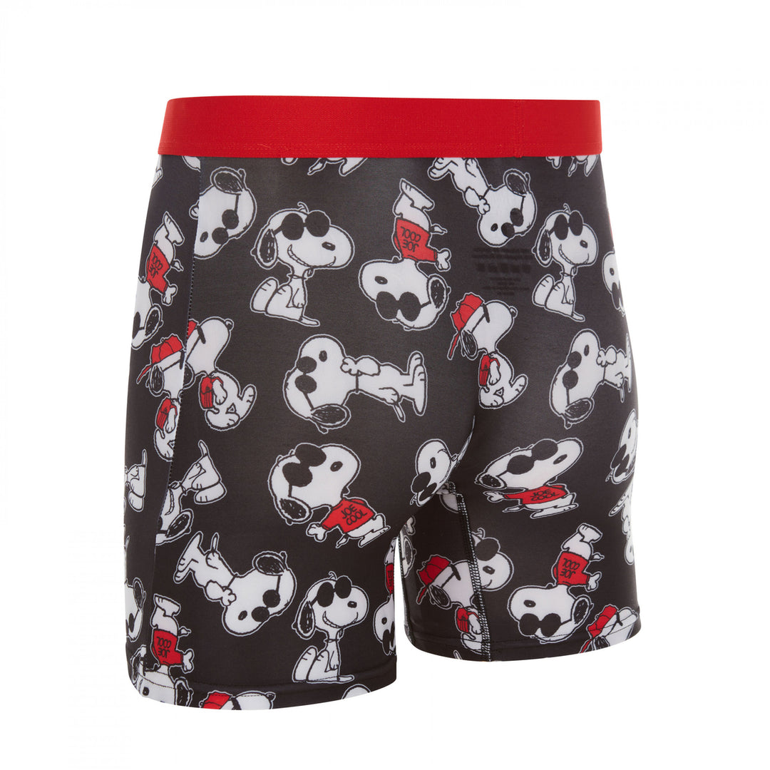 Snoopy Joe Cool Mens Boxer Briefs in Dog Bowl Packaging Image 4