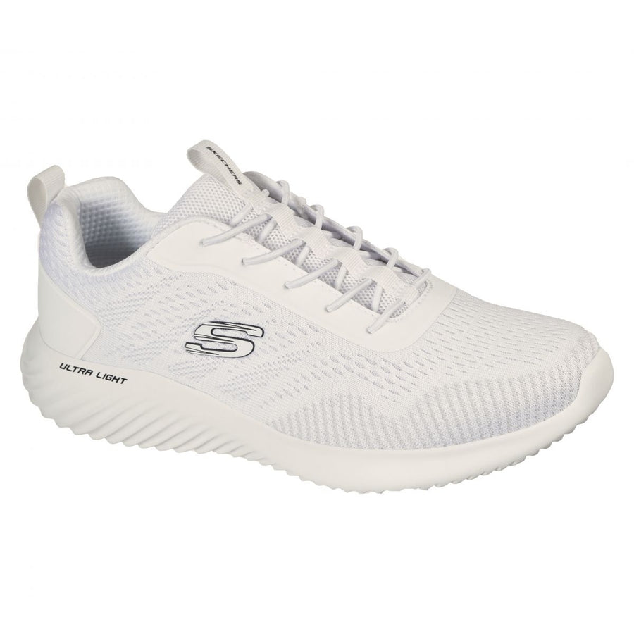 Skechers Mens Bounder - Intread Sneaker White - 232377-WHT WHITE Image 1