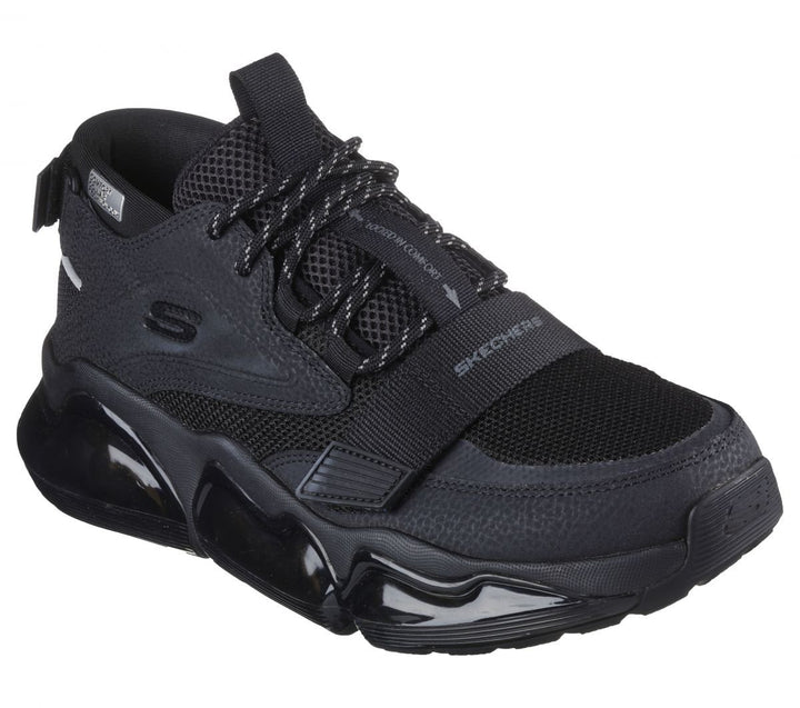 Skechers Mens Air Cushioning Mega Sneakers Black - 232384-BBK BLACK Image 2