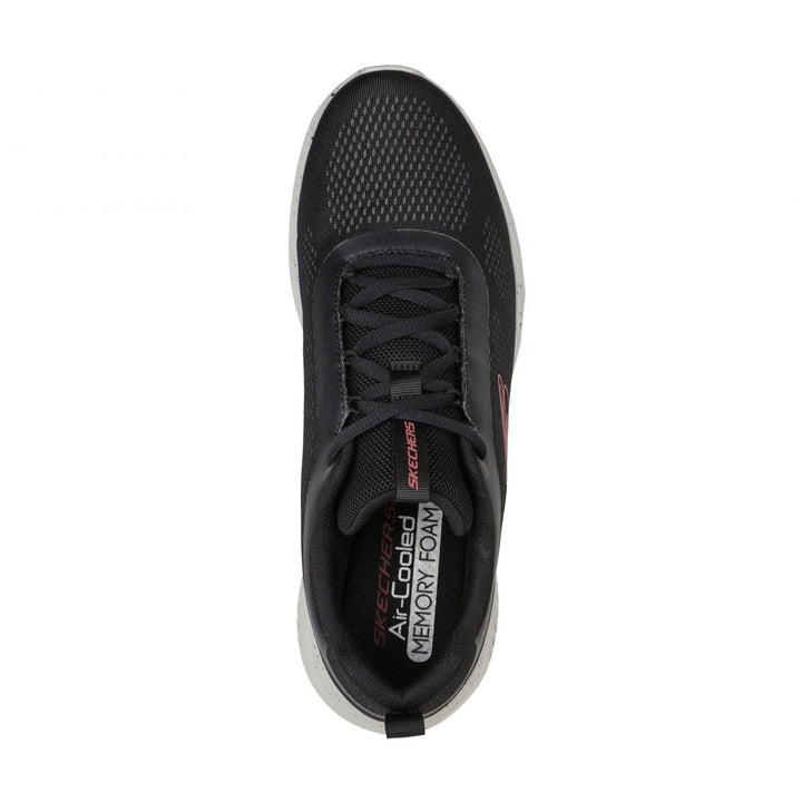 Skechers Mens Ultra Flex 3.0 Sneaker Black/Red - 232310-BKRD BLACK/RED Image 3