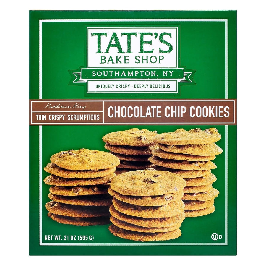 Tates Bake Shop Chocolate Chip Cookie Box 21 Ounce Image 1