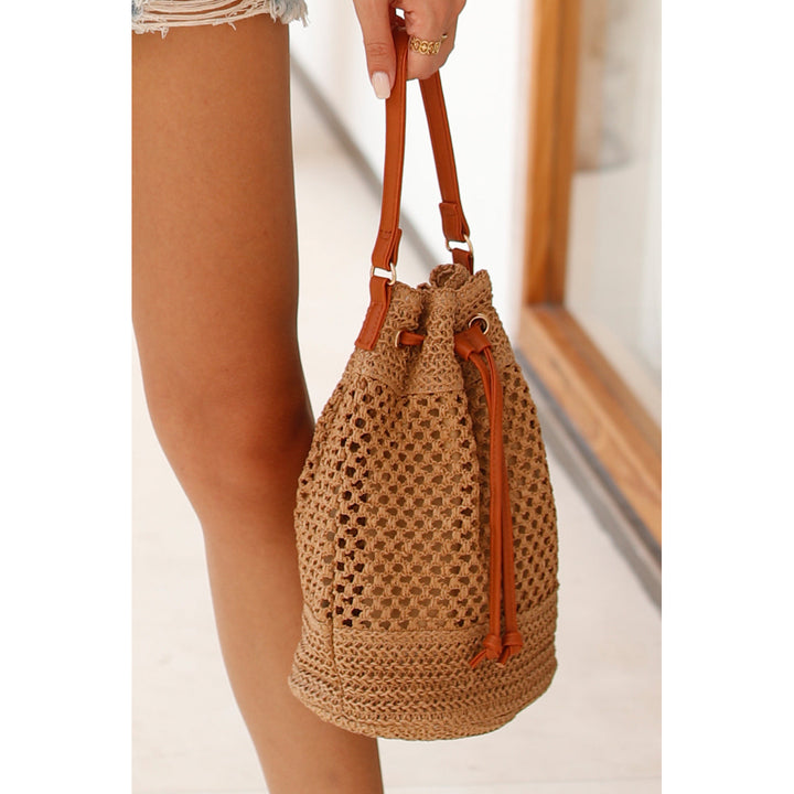 Noah Woven Bucket Bag Image 1