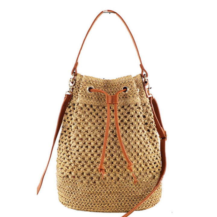 Noah Woven Bucket Bag Image 3