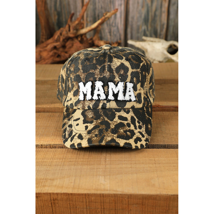 Leopard MAMA Baseball Cap Image 4