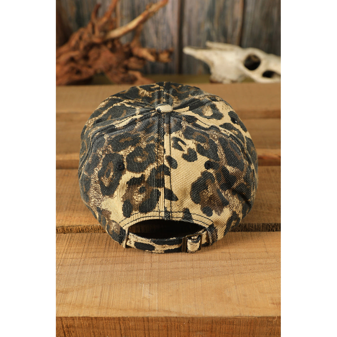 Leopard MAMA Baseball Cap Image 4