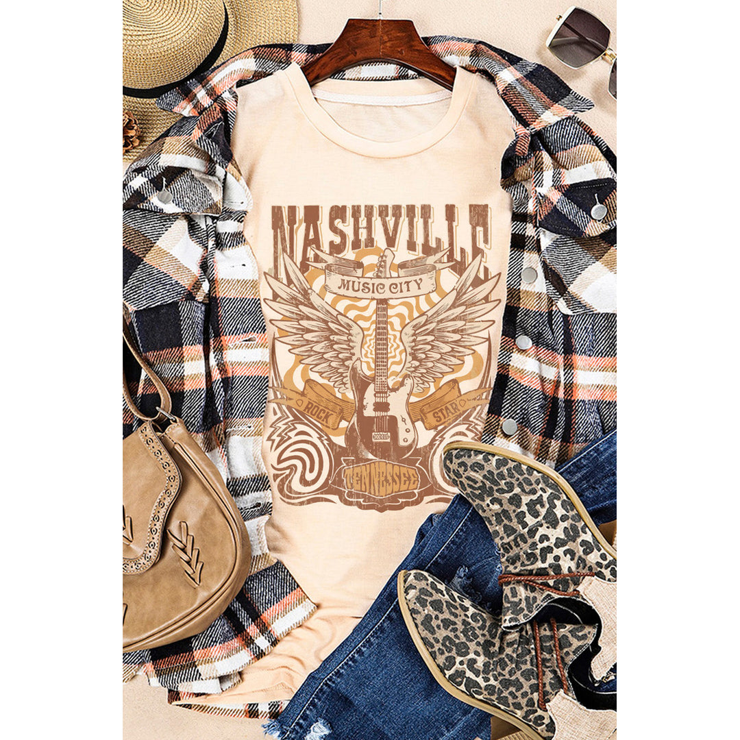 Nashville music City Graphic Tee Image 11