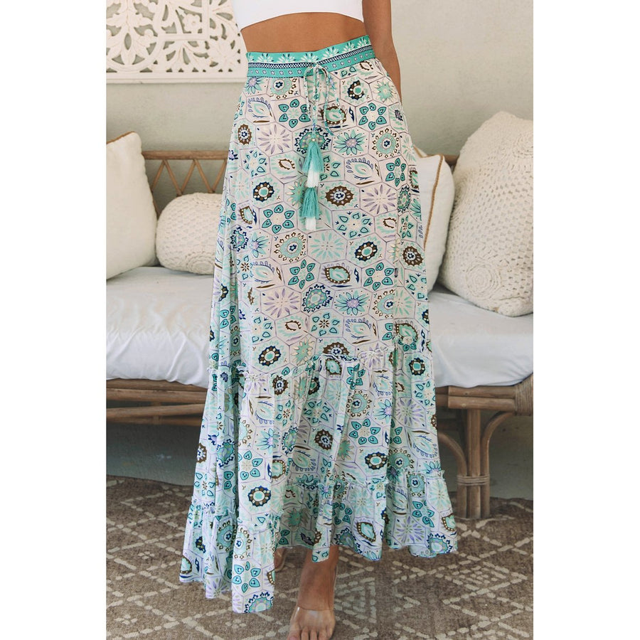 Noemi Floral Print Maxi Skirt Image 1