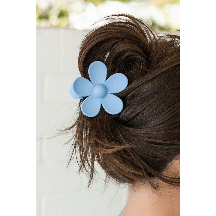 2 Pack Flower Hair Claw Clip Image 1