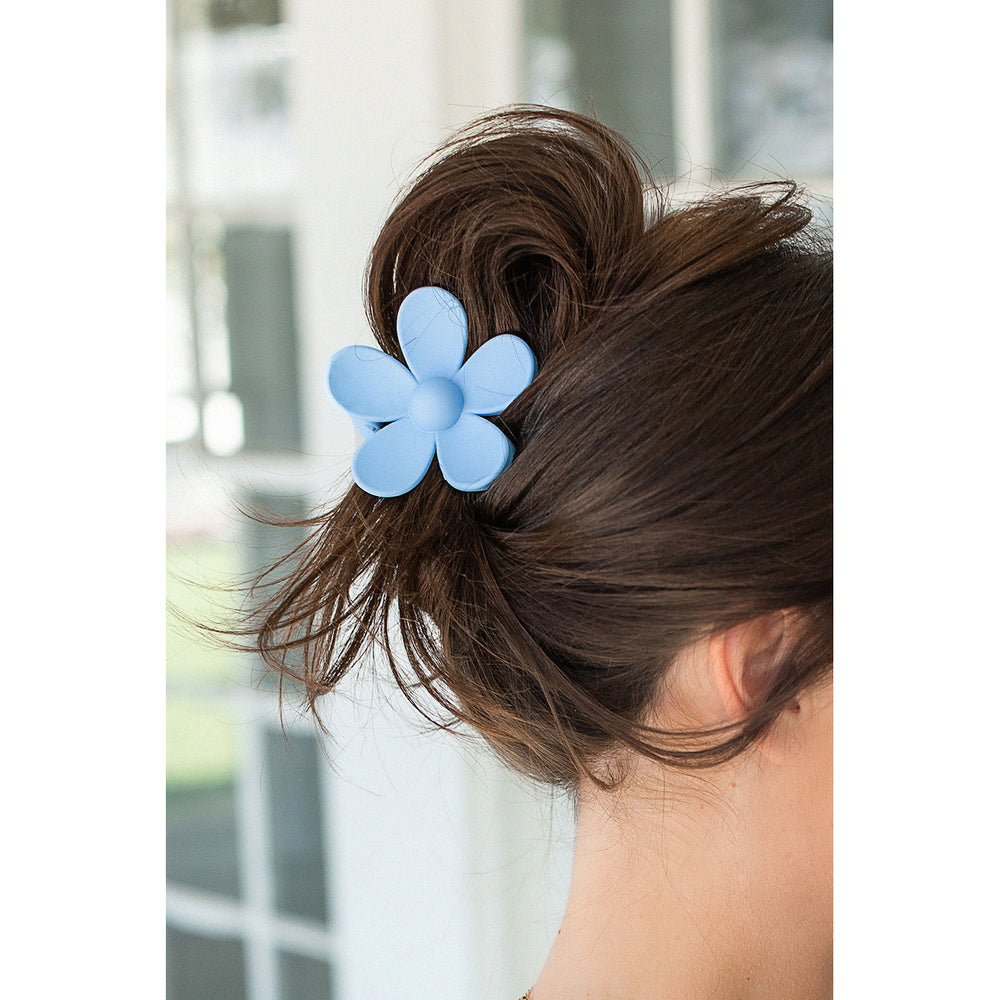 2 Pack Flower Hair Claw Clip Image 2