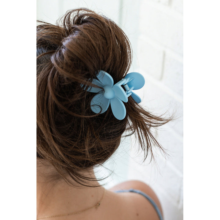 2 Pack Flower Hair Claw Clip Image 3