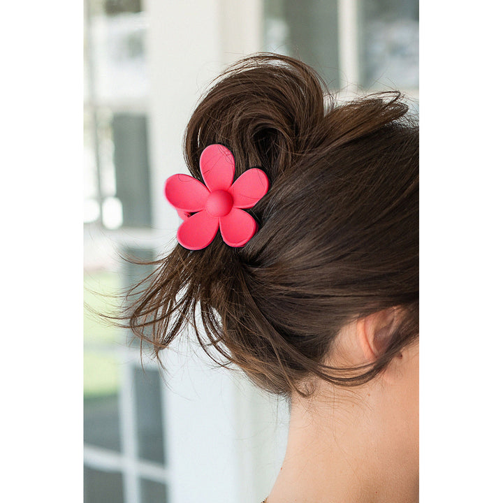 2 Pack Flower Hair Claw Clip Image 9