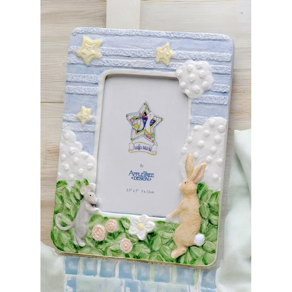 Ceramic Baby Photo Frame for 3.5" x 5" Photo  , Image 1