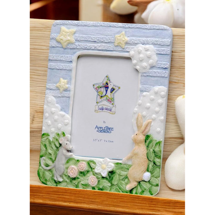 Ceramic Baby Photo Frame for 3.5" x 5" Photo  , Image 2