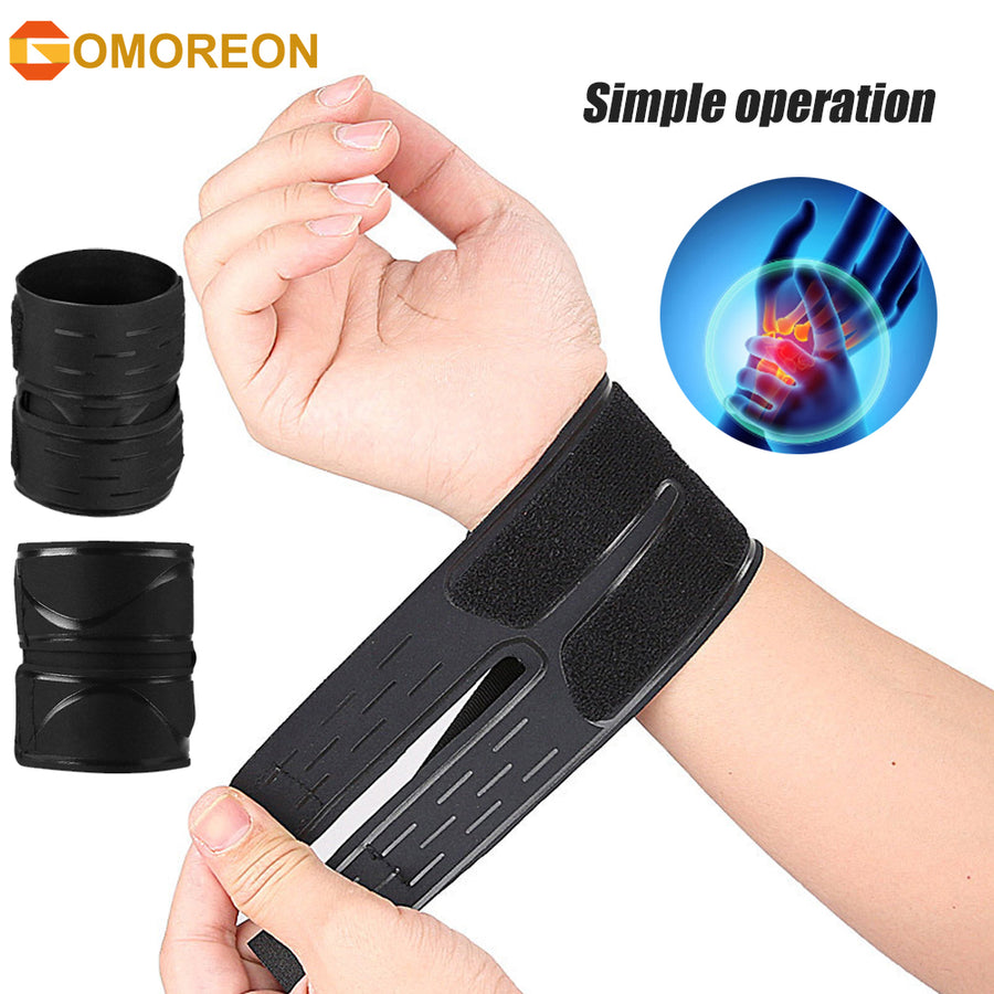 Wrist Brace Ultra-thin Compression Wrist Straps for Workout Tennis Weightlifting Tendonitis Sprains Carpal Tunnel Image 1