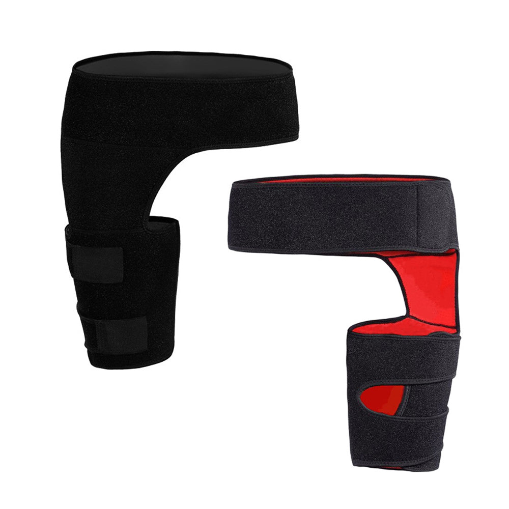 1Pcs Groin Support Groin Compression Wrap for Hip Flexor Brace Adjustable Sciatic Pain Relief Brace and Thigh Hamstring Image 2