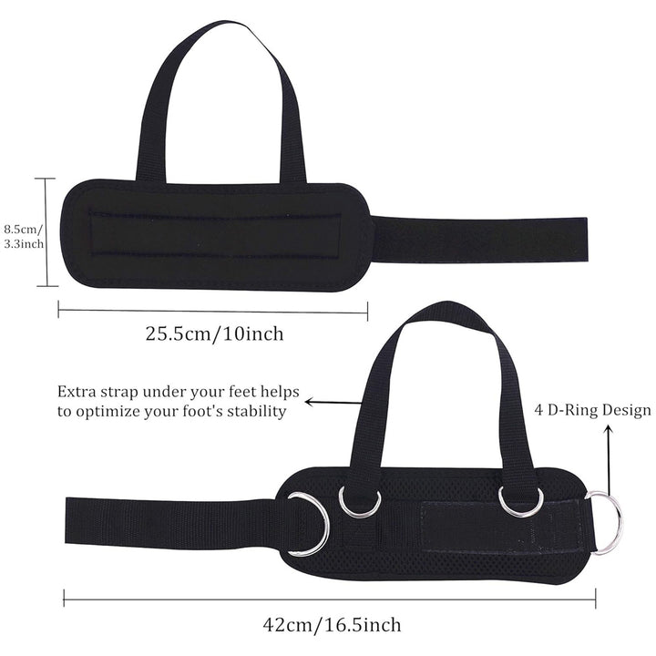 Ankle Straps for Cable Machine Cable Ankle Attachment for Gym Ankle-Cuff,Kickback Ankle Strap for Glute Workout,Leg Image 2