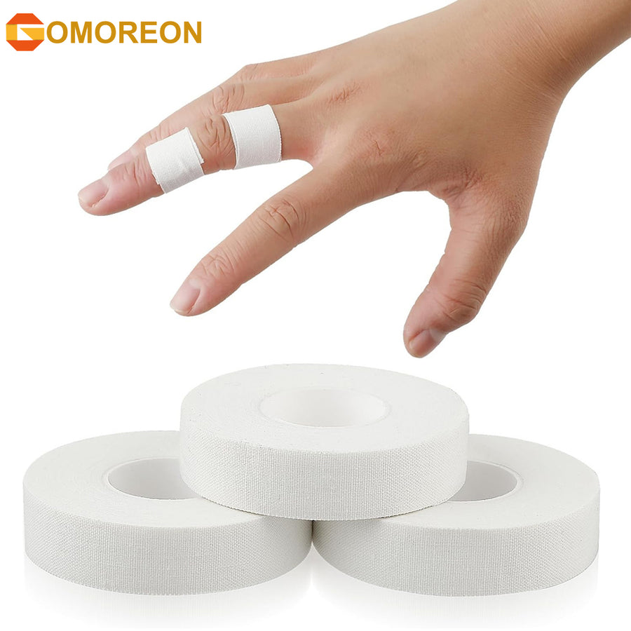 1/2/3Roll Finger Tape Skin-Friendly Fingers Athletic Sports Tape for Football Baseball Soccer Hockey Boxing Lacrosse Image 1