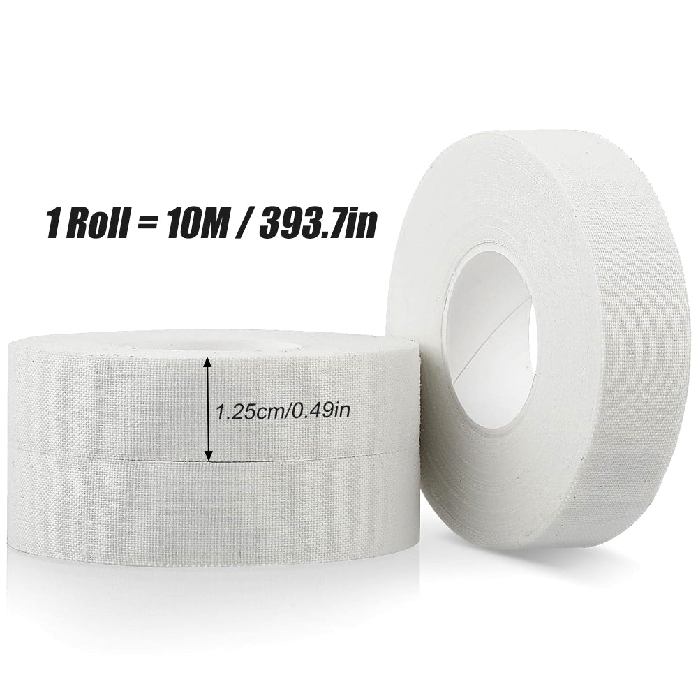 1/2/3Roll Finger Tape Skin-Friendly Fingers Athletic Sports Tape for Football Baseball Soccer Hockey Boxing Lacrosse Image 2